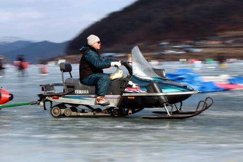 겨울을 즐기다(패닝샷)