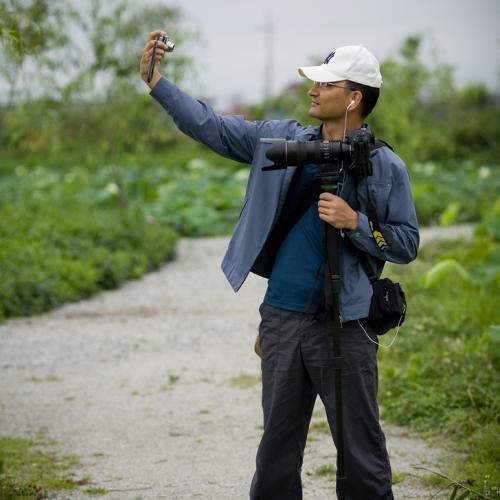 궁남지의 아이쇼핑님...