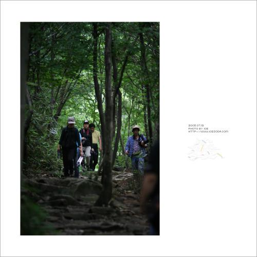 수락계곡에서 만난 회원님들