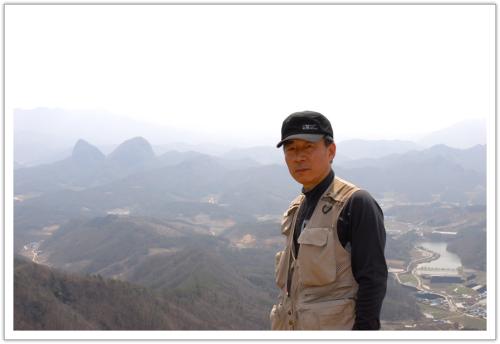 부귀산 정상에서..