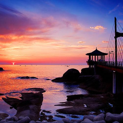 속초 영금정 일출