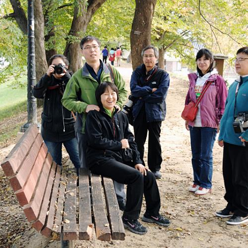 10월 정출-담양 관방제림에서...