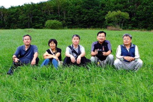 해바라기 축제장에서...