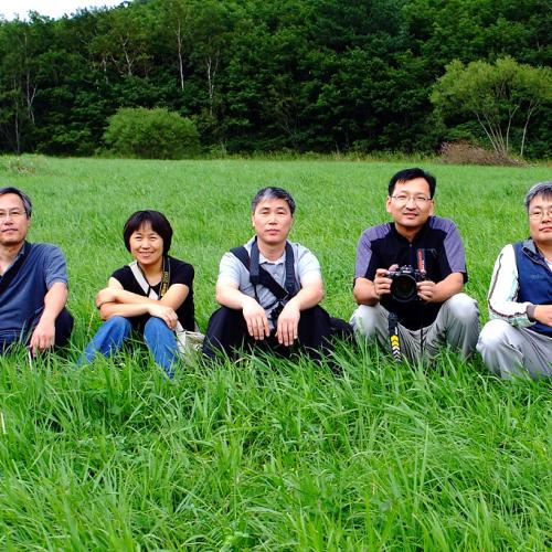 해바라기 축제장에서...