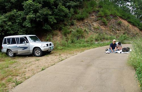 후사동 포인트에서...