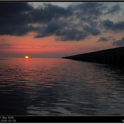 환상적인 Key West의 일출과 풍경