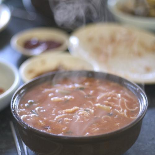 어죽 &  튀김....