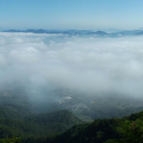 용암사운해(파노라마)