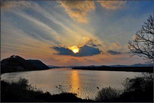 금강의 일몰경2