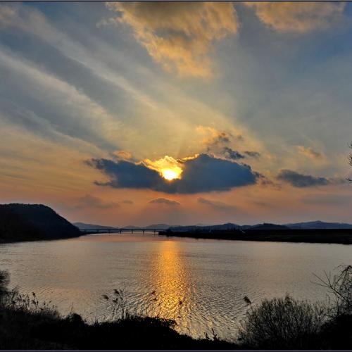 금강의 일몰경2